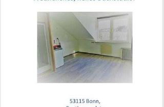 Wohnung mieten in 53115 Weststadt, Musikerviertel Bonn, freundliches, helles Dachstudio.