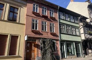 Haus kaufen in Neuer Weg 45, 06484 Quedlinburg, Fachwerkhaus mit Potential, Kaminöfen und kleinem Grundstück direkt am Stiefelgraben