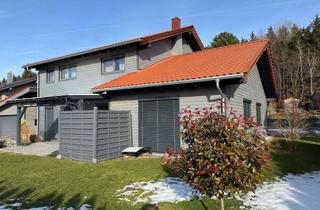 Haus kaufen in 86971 Peiting, Hochwertiges Holzhaus mit zwei Wohneinheiten und Zugspitzblick