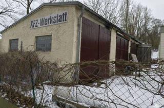 Gewerbeimmobilie mieten in An Der B11, 14550 Groß Kreutz, Gewerbegrundstück mit Halle, Werkstatt & Wohneinheit – direkt an der B1