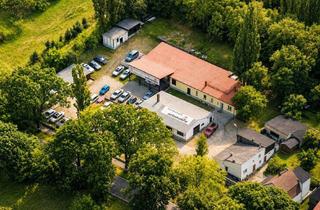 Gewerbeimmobilie mieten in An Der B11, 14550 Groß Kreutz, Gewerbegrundstück mit Halle, Werkstatt & Wohneinheit – direkt an der B1