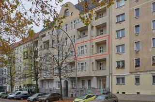 Wohnung kaufen in Danziger Strasse 100, 10405 Prenzlauer Berg, GROßE 3 RAUM ,BALKON,AUFZUG,DUSCHE,WANNE,PARKETT