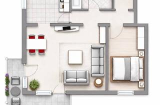 Wohnung mieten in Dorfstraße 21a, 15566 Schöneiche, 2-Zimmer-Wohnung in Schöneiche bei Berlin