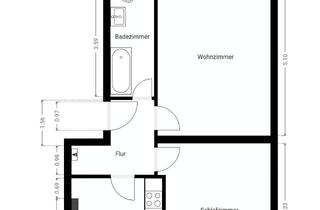 Wohnung mieten in Munsterdamm 27, 12169 Steglitz, Fußläufig zum Stadtpark Steglitz – Erstbezug nach Renovierung 2 Zimmer Wohnung -möbiliert