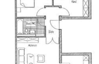 Wohnung mieten in 79540 Lörrach, Gepflegte, teilmöbilierte 3-Zimmer-Wohnung im 3. OG mit hochwertiger Einbauküche in Lörrach Salzert