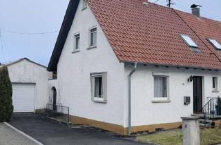 Doppelhaushälfte kaufen in 78564 Wehingen, Doppelhaushälfte mit Garten, Terasse, Wintergarten, Garage und Stellplatz