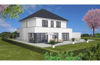 Villa kaufen in 40489 Wittlaer, Düsseldorf-Wittlaer, ruhige Südlage, weiße Villa im Bauhausstil