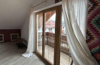 Immobilie mieten in 83671 Benediktbeuern, 1-Zimmer-Appartement im Dachgeschoss zu vermieten – ca. 38 m² – Raum Benediktbeuern