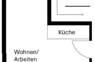 Wohnung kaufen in 91052 Erlangen, Erlangen - Top 1 Zimmer Wohnung in Zentrumslage von Erlangen