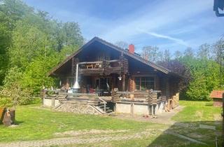 Einfamilienhaus kaufen in 16248 Oderberg, Oderberg - Einfamilienhaus in Wassernähe, Blockhaus, ruhig gelegen