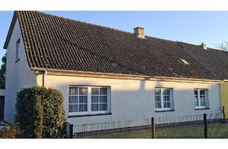 Einfamilienhaus kaufen in 18190 Sanitz, Sanitz - große Doppelhaushälfte in idyllischer Wohnlage