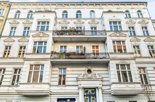 Wohnung kaufen in 10829 Berlin, Berlin - Großes 38 m² Altbauzimmer mit Dielen. Wohnen, Schlafen & Homeoffice alles inklusive