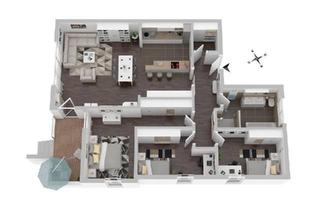 Wohnung kaufen in 90513 Zirndorf, Zirndorf - 4-Zimmer-Eigentumswohnung in Weiherhof (Zirndorf) - Hochwertig