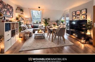 Wohnung kaufen in 71336 Waiblingen, Naturnah & ruhig: Gepflegte 3-Zimmer-Dachgeschosswohnung mit Loggia in Waiblingen-Hohenacker