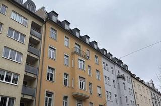Wohnung kaufen in Goetheplatz, 80337 Ludwigsvorstadt-Isarvorstadt, +Goetheplatz+ 3-Zi.Altbauwohng, vermietet für 2.500€/mtl., qm-Preis 6950€