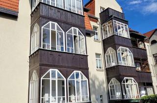 Wohnung kaufen in Pflaumestraße 19, 04178 Böhlitz-Ehrenberg, Vermietete Wohnung als Kapitalanlage - Aufzug Denkmal Balkon