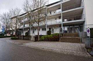 Wohnung kaufen in 88326 Aulendorf, Gepflegte 2-Zimmer-Wohnung mit Balkon und überbreitem Tiefgaragenstellplatz in Aulendorf