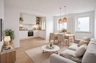 Wohnung kaufen in 52064 Aachen, Energieeffizient wohnen: Vollständig sanierte 2-Zimmer-Wohnung mit Balkon in begehrter Aachener Lage