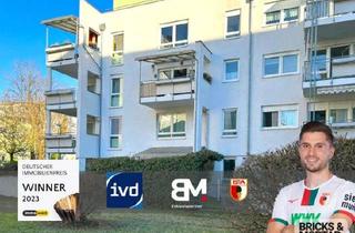 Wohnung kaufen in 86157 Pfersee, Charmante Maisonettewohnung mit Balkon und Tiefgaragenstellplatz