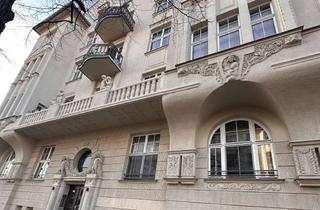 Wohnung kaufen in Springerstraße 17, 04105 Zentrum-Nord, Hochwertig sanierte, teilmöblierte Altbauwohnung, Parkett, Fußbodenheizung, Südbalkon, Wanne+Dusche