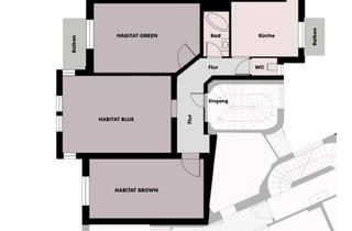 Wohnung mieten in Dotzheimer Straße 114, 65197 Wiesbaden, Pre-Launch: HABITAT ROOM | Smart Living for Professionals.