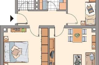 Wohnung mieten in Knippinckstraße, 45889 Bismarck, Helle Traumwohnung mit modernem Laminatboden