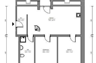 Wohnung mieten in Markt 21, 06526 Sangerhausen, Dachgeschosswohnung mit Balkon / 4 Zimmer / ab Juli / Sangerhausen