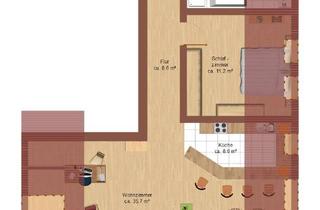 Wohnung mieten in Justinus-Kerner-Straße 22, 73770 Denkendorf, Helle 2,9 - Zimmer Dachgeschosswohnung in Denkendorf