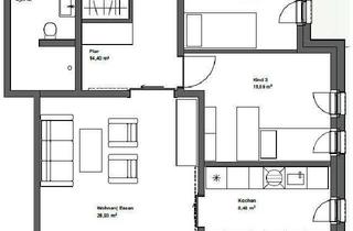 Sozialwohnungen mieten in 59581 Warstein, Schöne Neubauwohnung in Warstein-Belecke MIT WBS