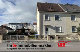 Doppelhaushälfte kaufen in 78224 Singen, Doppelhaushälfte mit großem Garten und Ausbaupotenzial