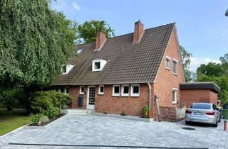 Doppelhaushälfte kaufen in 24534 Innenstadt, RESERVIERT! Provisionsfreie, sanierte Doppelhaushälfte mit Ausbaureserve