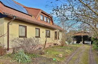 Haus kaufen in 14806 Bad Belzig, Großzügiges Zweifamilienhaus mit 8 Zimmern, Gartenidylle und Vollkeller in Bad Belzig