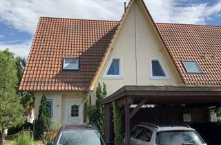 Haus mieten in 04827 Machern, Reihenendhaus mit 4 Zimmern, Terrasse, Balkon-Terrasse in ruhiger Lage