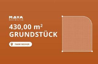 Grundstück zu kaufen in 76698 Ubstadt-Weiher, Seltenes Eckgrundstück im Neubaugebiet von Weiher – 430 m² für Ihr Zuhause