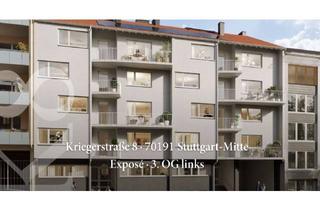 Wohnung kaufen in Kriegerstrasse, 70191 Nord, Kernsaniertes Auch Technisch Top saniert ⚡️ Wohnung vermietet & nicht renoviert