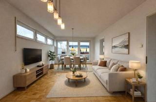 Penthouse kaufen in 86157 Pfersee, Katip I Modernes 2-ZKB Penthouse mit 2 Terrassen, Sauna & Tiefgarage in Pfersee *leerstehend