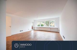 Wohnung kaufen in 12207 Lichterfelde, Wohnen auf höchstem Niveau - hochwertig sanierte 4 Zimmer Wohnung mit 2 Balkonen und Freiblick
