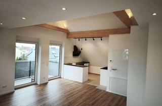 Wohnung mieten in 63796 Kahl, 3-Zimmer Dachgeschosswohnung mit Balkon in Kahl am Main (Erstbezug)