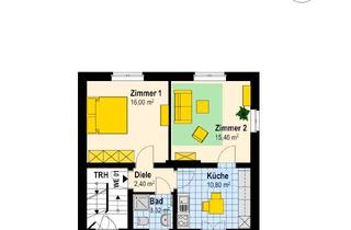 Wohnung mieten in 15366 Neuenhagen, Erstbezug - moderne 2-Zimmer-Neubauwohnung