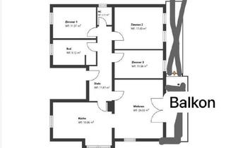 Wohnung mieten in Schloßstraße, 85445 Oberding, 4 Zi-Wohnung 85445 Oberding renoviert kurzfristig frei 85445 Oberding/Notzing