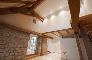 Wohnung mieten in 79415 Bad Bellingen, Traumwohnung in historischer Scheune - 2,5-Raum-Wohnung mit Terrasse und EBK in Bad Bellingen