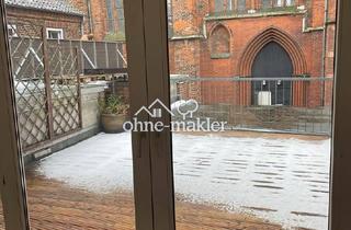 Wohnung mieten in 23552 Lübeck, Charmante 1-Zimmer-Wohnung mit Terrasse im Herzen von Lübeck