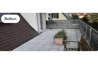 Wohnung mieten in 72072 Tübingen, Helle 2 Zimmer Dachgeschosswohnung mit großer Süddachterrasse Nähe Steinlach