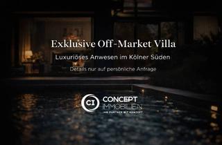 Haus kaufen in 50996 Hahnwald, Luxuriöses Anwesen im Kölner Süden