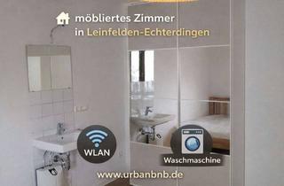 Immobilie mieten in Echterdinger Strasse, 70771 Leinfelden-Echterdingen, Gästezimmer mit Wlan, Gästeküche, EtagenDusche/WC, Waschmaschine/Trockner