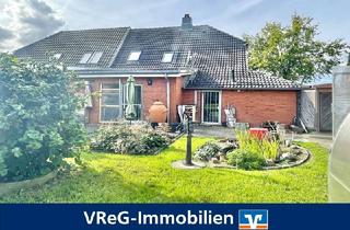 Doppelhaushälfte kaufen in 23847 Kastorf, Gemütliche Doppelhaushälfte in ruhiger Lage mit großem Gartenhaus und Gewächshaus