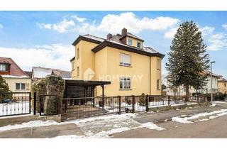 Mehrfamilienhaus kaufen in 01187 Dresden, Dresden - Stilvolles Zweifamilienhaus mit Vollkeller, Gartenidylle und vielseitigen Nutzungsmöglichkeiten