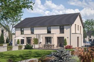 Doppelhaushälfte kaufen in 55288 Schornsheim, Schornsheim - Familienfreundliche KfW-geförderte Doppelhaushälfte in Schornsheim