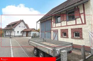 Haus kaufen in 78609 Tuningen, Tuningen - WerkstattLager mit DG-Wohnung + GrundstückBauplatz mit Lager in Tuningen