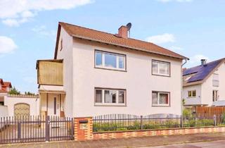 Mehrfamilienhaus kaufen in 64823 Groß-Umstadt, Groß-Umstadt - Zweifamilienhaus zentral in ruhiger Lage